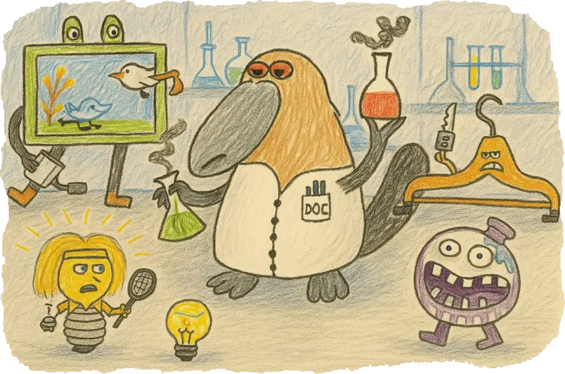 Scene from the Sneaky Islands